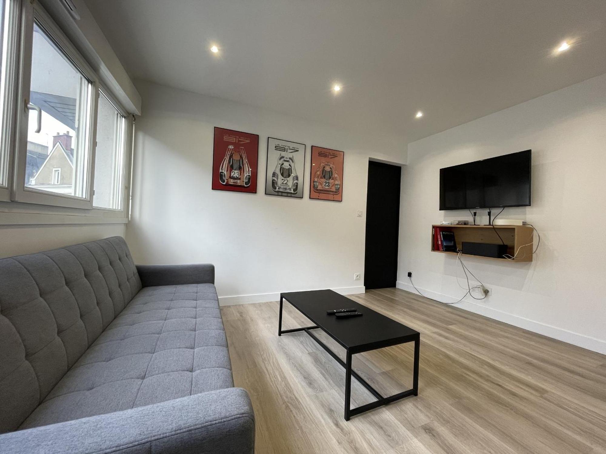 Le Scuderia - Centre - 3 Pers - Reve Au Mans Apartment เลอม็องส์ ภายนอก รูปภาพ